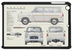 Ford Squire 100E 1955-57 Small Tablet Covers